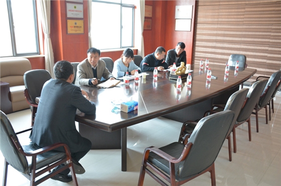 規(guī)劃局領導為嵩陽煤機排憂解難