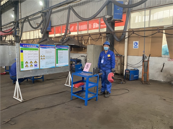 登封市2020年電焊工技能競賽在嵩陽煤機(jī)隆重舉行 登封市2020年電焊工技能競賽在嵩陽煤機(jī)隆重舉行