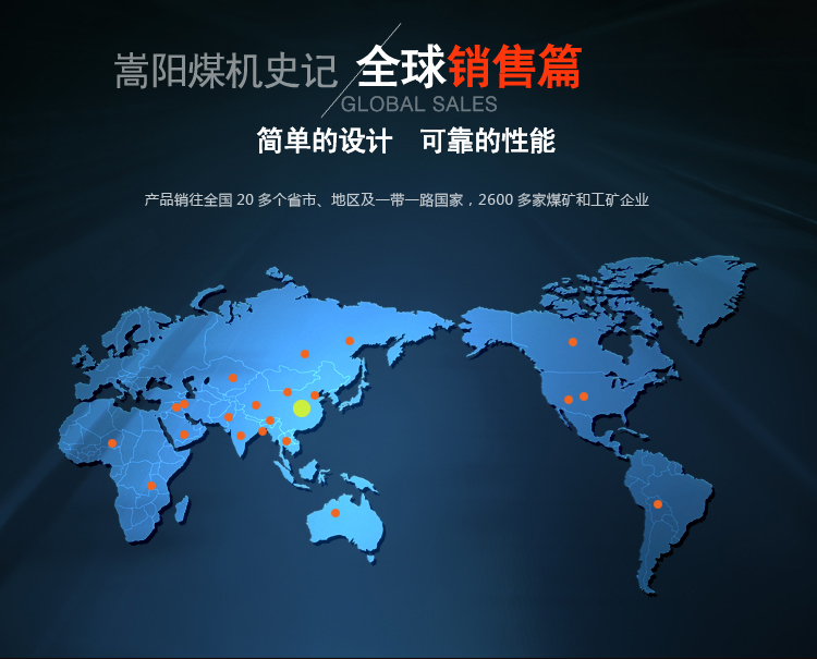 嵩陽(yáng)煤機(jī)全球銷售 嵩陽(yáng)煤機(jī)全球銷售
