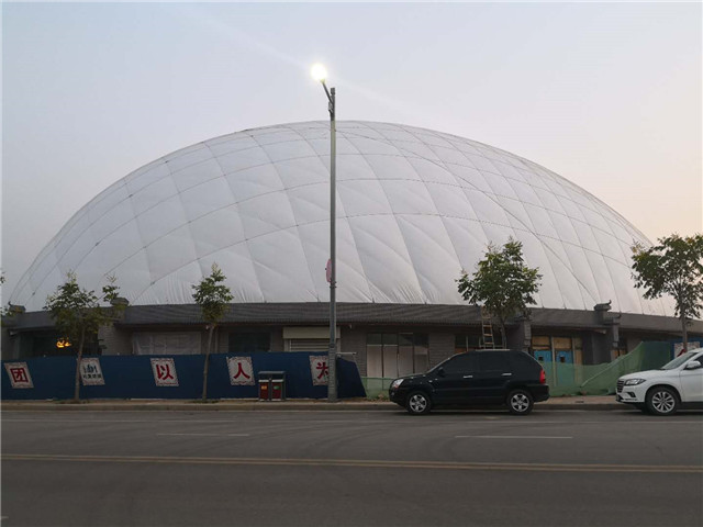 少林武術(shù)節(jié)場館一夜間拔地而起丨嵩陽煤機(jī)誠邀新老煤礦用戶參與